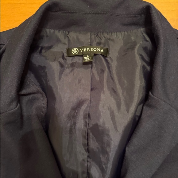 Versona Navy‎ Women's Blazer - Picture 2 of 4
